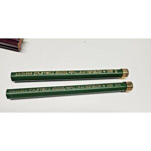 A.W. Faber Castell Refill Lead 9030 Vintage 5H, B, W. Germany Drawing Retouching